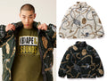 A BATHING APE BAPE JEWELS DOWN JACKET ( RELAXED FIT )