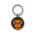 A BATHING APE BABY MILO METAL KEYCHAIN