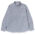 A BATHING APE ONE POINT CORDURA OXFORD SHIRT ( RELAXED FIT )