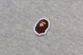 A BATHING APE Ladies' APE HEAD ONE POINT CROPPED ZIP HOODIE