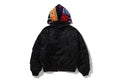 A BATHING APE Ladies' SHARK HOODIE MA-1 JACKET - happyjagabee store