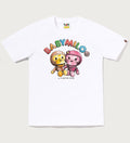 A BATHING APE Ladies' HAND DRAW MILO AND LISA TEE
