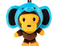 A BATHING APE BABY MILO STORE BABY MILO ELEPH PLUSH DOLL KEYCHAIN 15CM