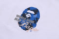 A BATHING APE FLORAL SOLID CAMO MEDIUM APE HEAD RELAXED FIT TEE