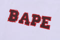 A BATHING APE HAND DRAW BAPE LOGO RELAXED FIT TEE
