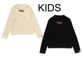 A BATHING APE BAPE KIDS BAPE PATCH HIGHT NECK L/S TEE
