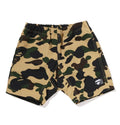 A BATHING APE BAPE KIDS 1ST CAMO CLIMBING SHORTS