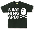 A BATHING APE A BATHING APE CROSSBONE TEE