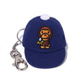 A BATHING APE BAPE KIDS BABY MILO BANANA NEW ERA CAP KEY CHAIN