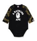 A BATHING APE BAPE KIDS 1ST CAMO COLLEGE BABY GIFT SET
