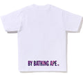 A BATHING APE COLOR CAMO APE FACE STA TEE