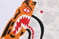A BATHING APE CITY CAMO TIGER SHARK RELAXED FIT TEE