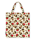 A BATHING APE BABY MILO STORE BABY MILO PLUSH DOLL BURGER TOTE BAG
