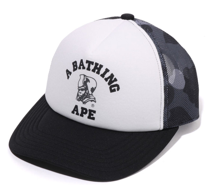 A BATHING APE COLOR CAMO GENERAL MESH CAP