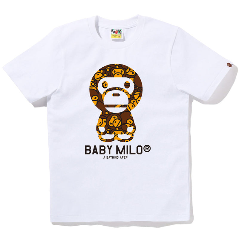A BATHING APE Ladies' ALL BABY MILO BABY MILO TEE