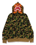 A BATHING APE ABC CAMO TIGER FULL ZIP HOODIE