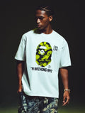 A BATHING APE BAPE x CR7 LIFE APE RELAXED FIT TEE