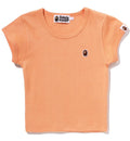A BATHING APE Ladies' APE HEAD ONE POINT CROPPED TEE - happyjagabee store