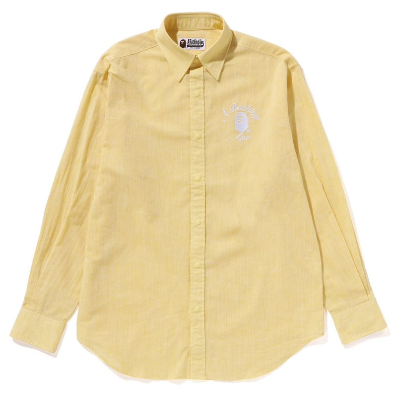 A BATHING APE Ladies' COLLEGE SHIRT