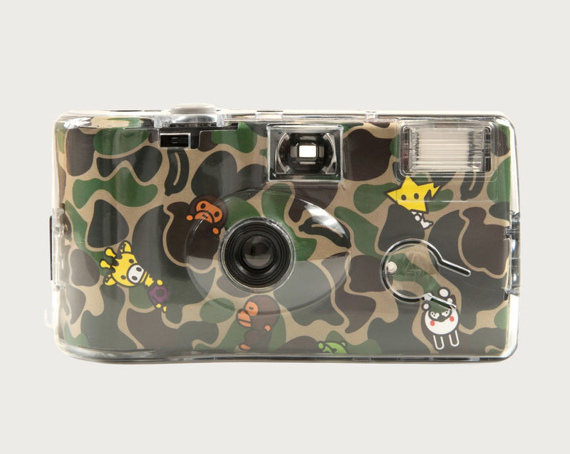 A BATHING APE BABY MILO STORE BABY MILO DISPOSABLE 35MM FILM CAMERA