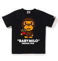 A BATHING APE BAPE KIDS BABY MILO FRENCH FRIES TEE