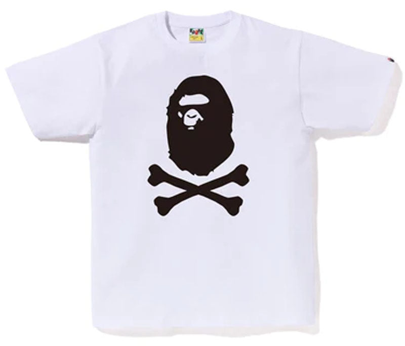 A BATHING APE APE CROSSBONE TEE