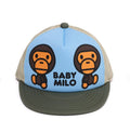 A BATHING APE BAPE KIDS BABY MILO MESH CAP