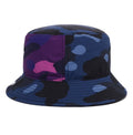 A BATHING APE COLOR CAMO CRAZY PATTERN BUCKET HAT