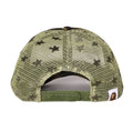 A BATHING APE Ladies' 1ST CAMO CRYSTAL STONE BAPE STA LOGO MESH CAP