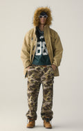 A BATHING APE COLOR CAMO ONE POINT CORDUROY RELAXED FIT PANTS