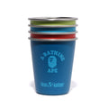 A BATHING APE BAPE x KLEAN KANTEEN STEEL CUP 10oz SET OF 4