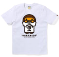 A BATHING APE Ladies' BABY MILO COLLEGE TEE