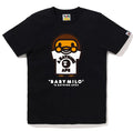 A BATHING APE Ladies' BABY MILO COLLEGE TEE