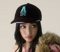 A BATHING APE LOGO PANEL CAP