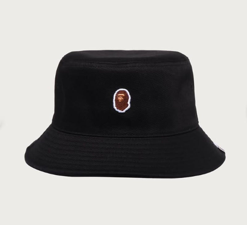 A BATHING APE ONE POINT BUCKET HAT