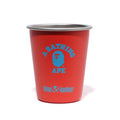 A BATHING APE BAPE x KLEAN KANTEEN STEEL CUP 10oz SET OF 4