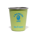 A BATHING APE BAPE x KLEAN KANTEEN STEEL CUP 10oz SET OF 4