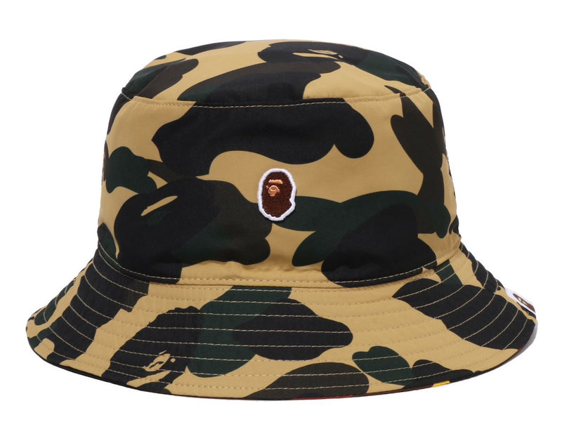 A BATHING APE 1ST CAMO ONE POINT REVERSIBLE HAT