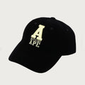 A BATHING APE LOGO PANEL CAP