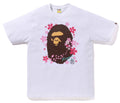 A BATHING APE SAKURA APE HEAD TEE