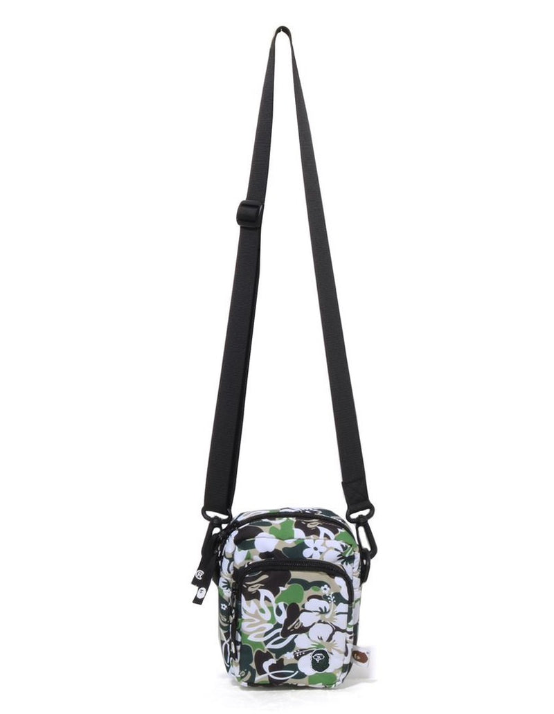 A BATHING APE ABC RESORT CAMO MINI SHOULDER BAG