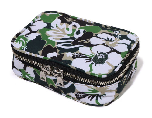 A BATHING APE ABC RESORT CAMO AMENITY POUCH