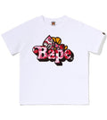 A BATHING APE BAPE KIDS ABC CAMO SHARK MILO ON BAPE TEE
