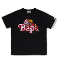 A BATHING APE BAPE KIDS ABC CAMO SHARK MILO ON BAPE TEE