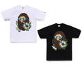 A BATHING APE ABC RESORT CAMO APE HEAD TEE