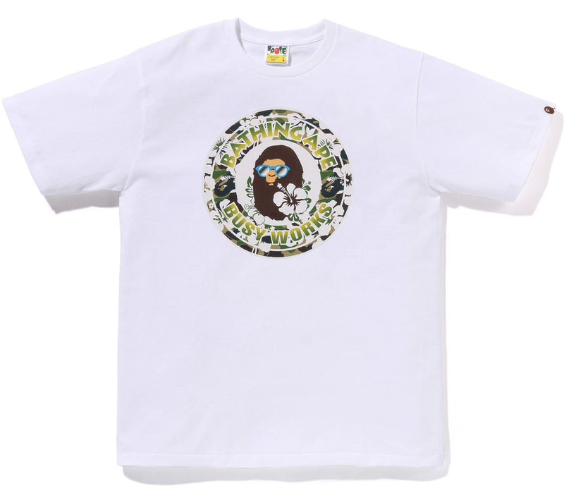 A BATHING APE ABC RESORT CAMO BUSY WORKS TEE