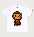 A BATHING APE BAPE KIDS BOA BIG BABY MILO TEE