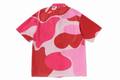 A BATHING APE MEGA ABC CAMO MESH SHIRT