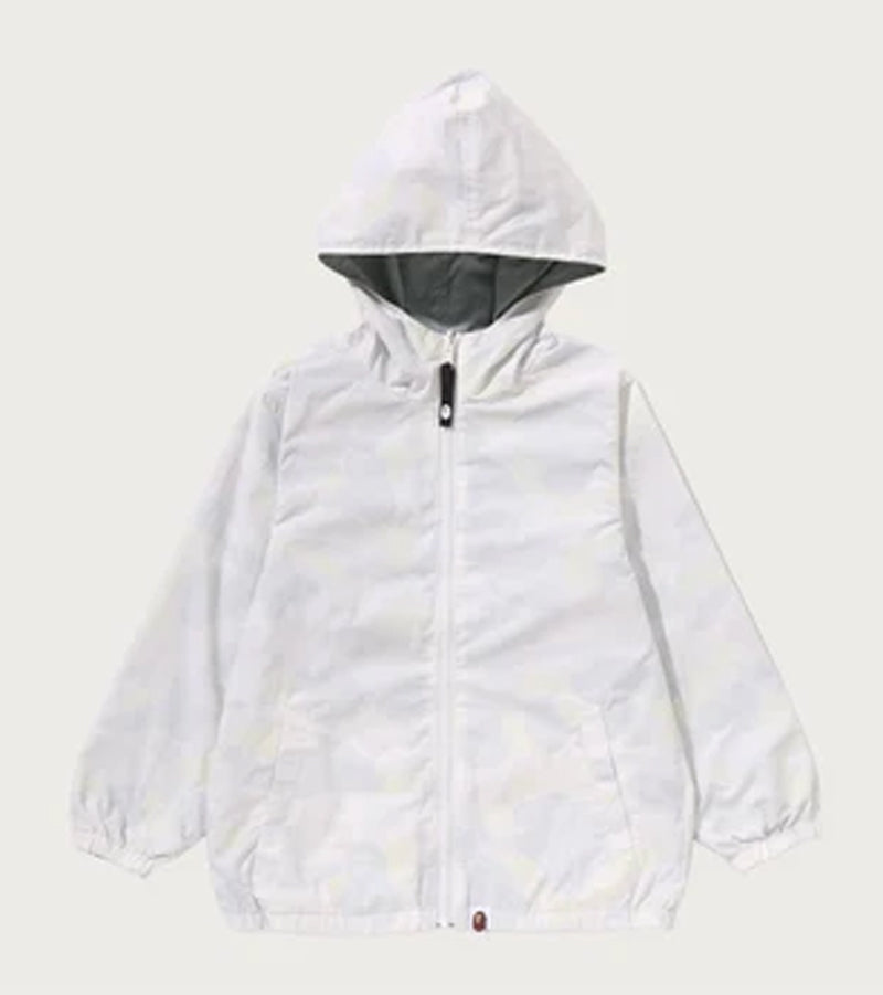 A BATHING APE BAPE KIDS CITY CAMO REVERSIBLE HOODIE JACKET