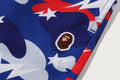 A BATHING APE BAPE KIDS STA STRIKE CAMO BEACH SHORTS
